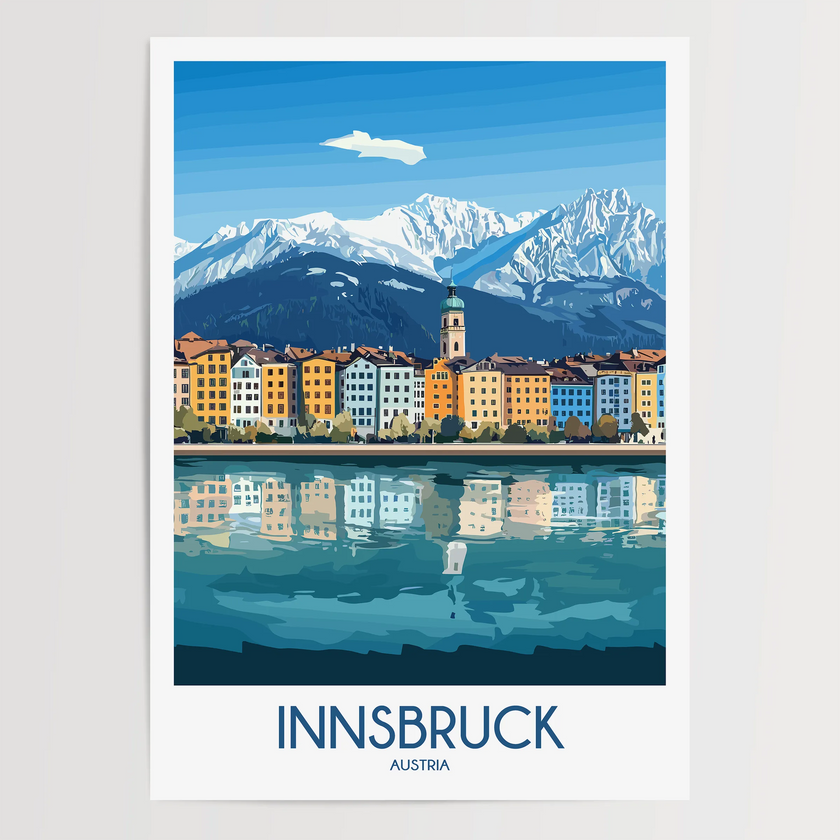Innsbruck Scenic Landscape Art