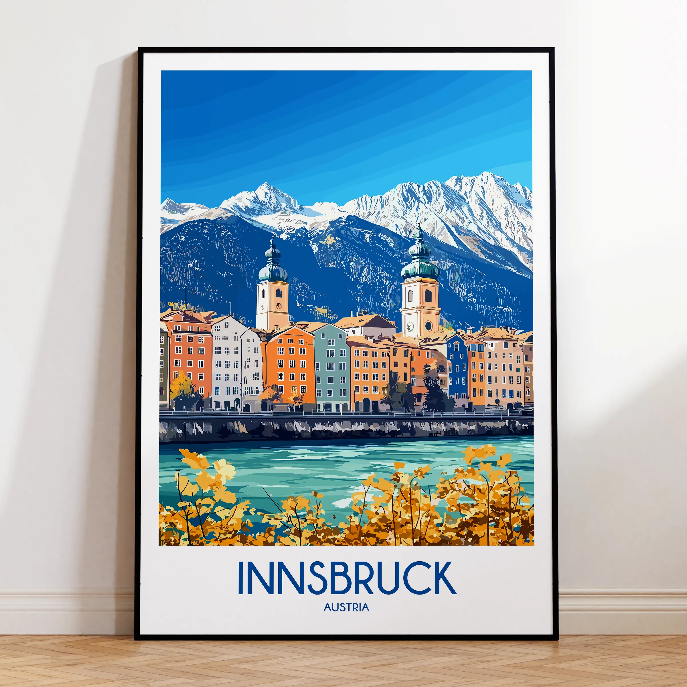 Innsbruck Scenic Landscape Art