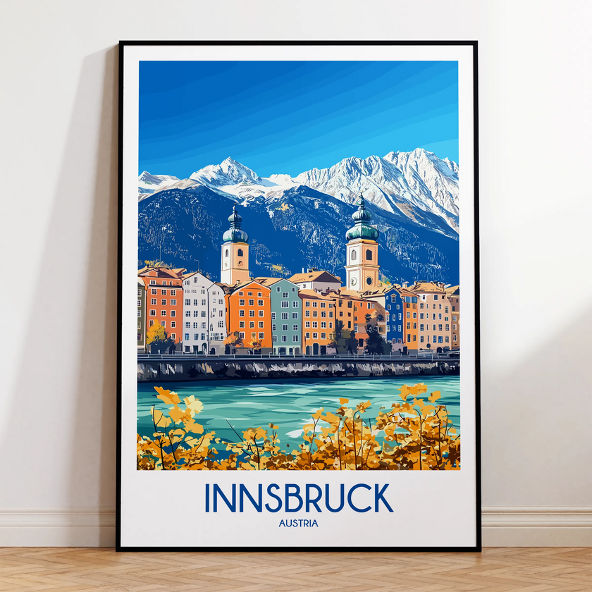 Innsbruck Scenic Landscape Art
