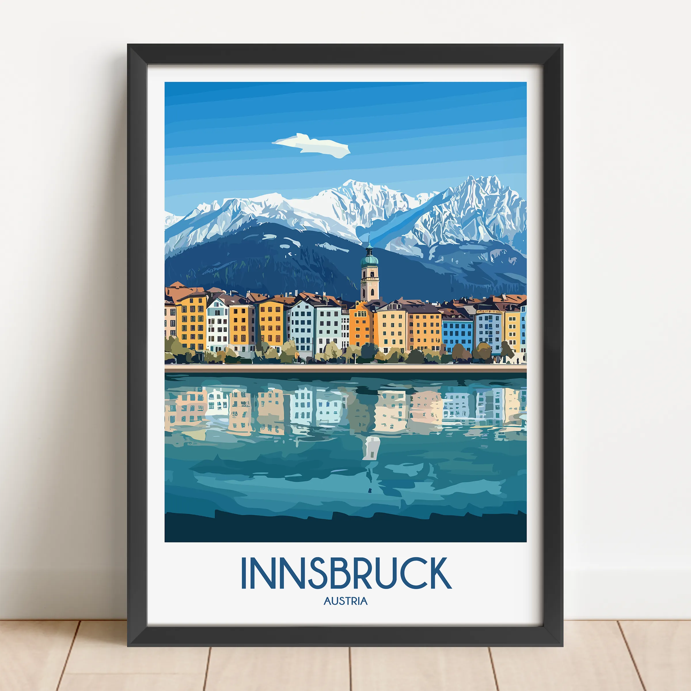 Innsbruck Souvenir Poster Print