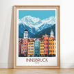 Innsbruck Vintage Style Print