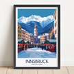 Innsbruck Vintage Style Print