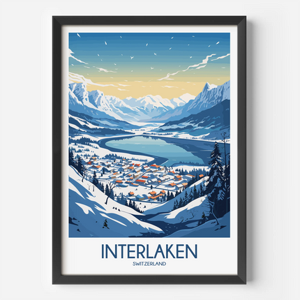 Interlaken Minimalist Wall Art