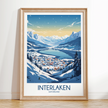 Interlaken Scenic Landscape Art