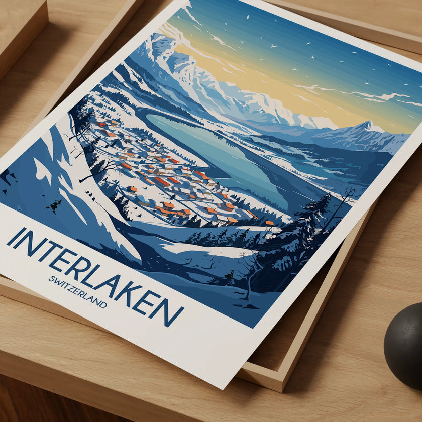 Interlaken Travel Memory Gift