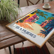 Isla Mujeres Minimalist Wall Art