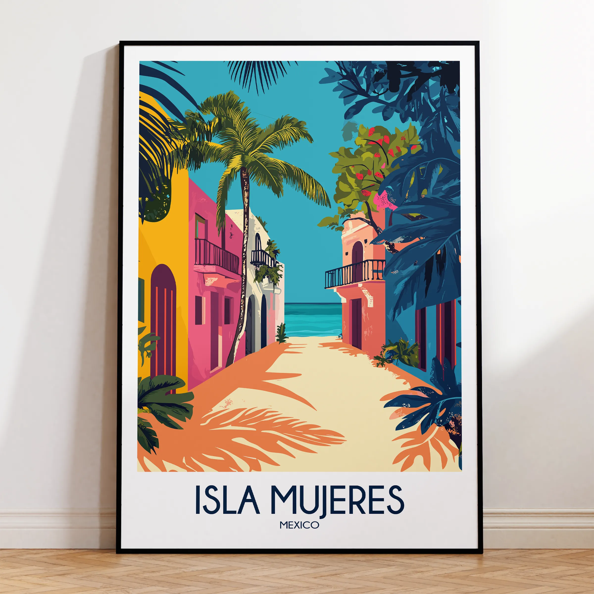 Isla Mujeres Souvenir Poster Print