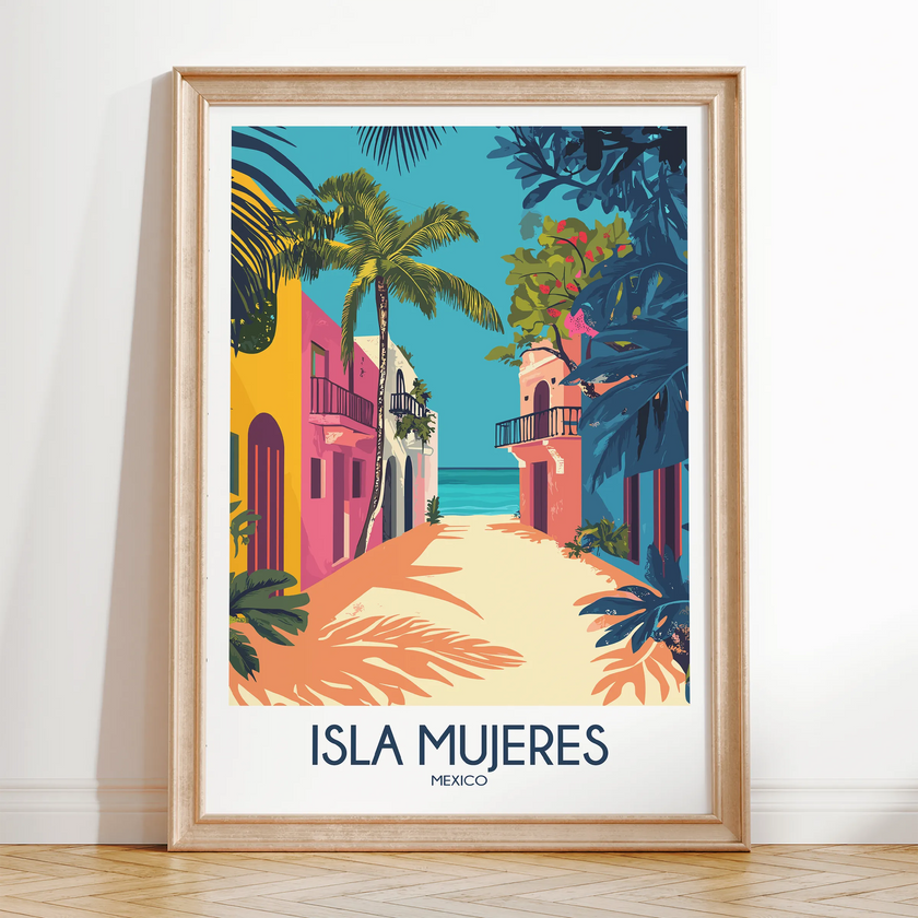 Isla Mujeres Travel Memory Gift