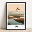 Islay Retro Travel Illustration
