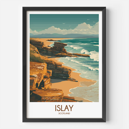 Islay Vintage Style Print