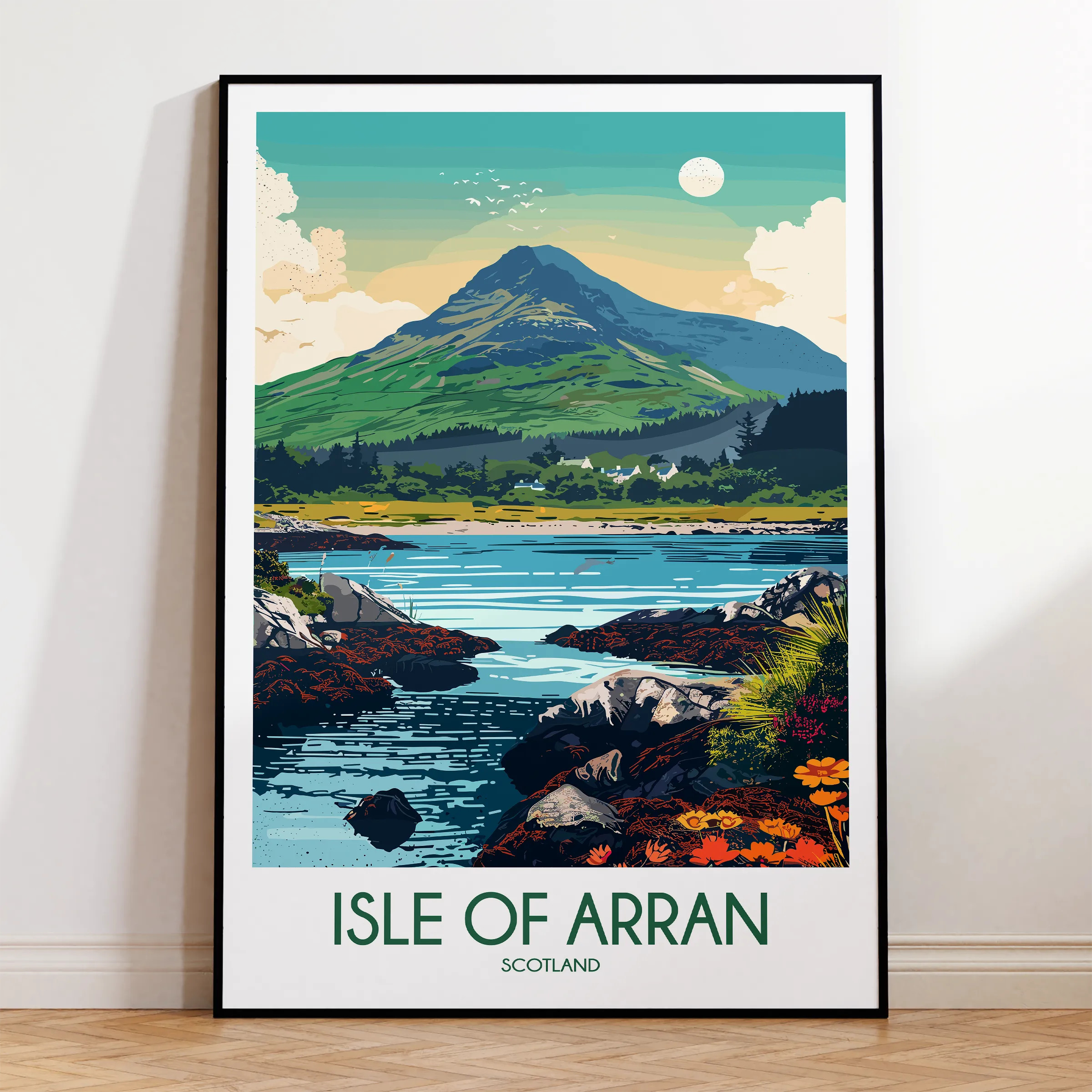 Isle Of Arran Destination Art Gift