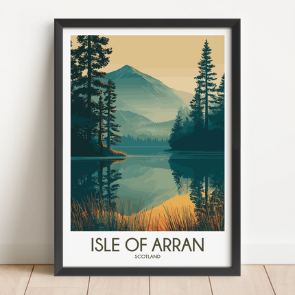 Isle Of Arran Minimalist Wall Art