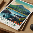 Isle Of Arran Modern Travel Poster