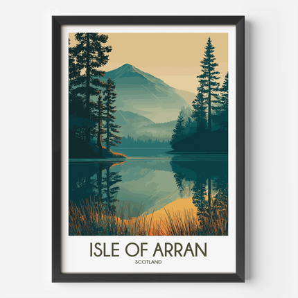 Isle Of Arran Scenic Landscape Art
