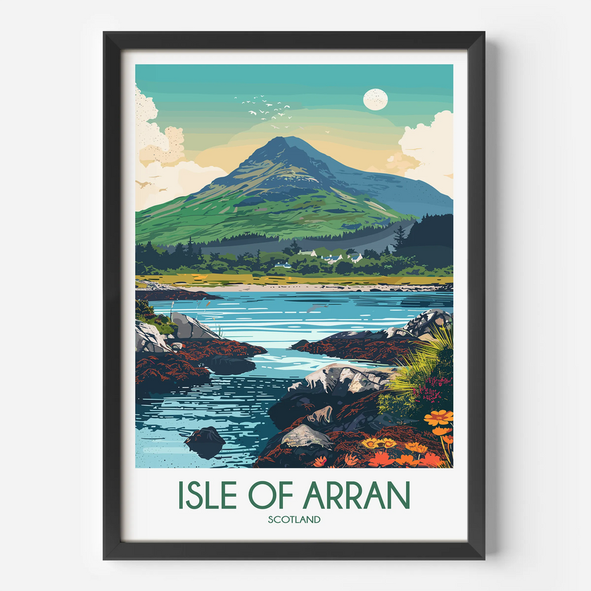 Isle Of Arran Travel Memory Gift