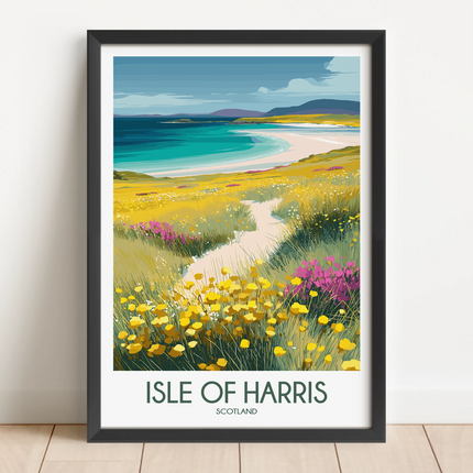 Isle Of Harris Destination Art Gift