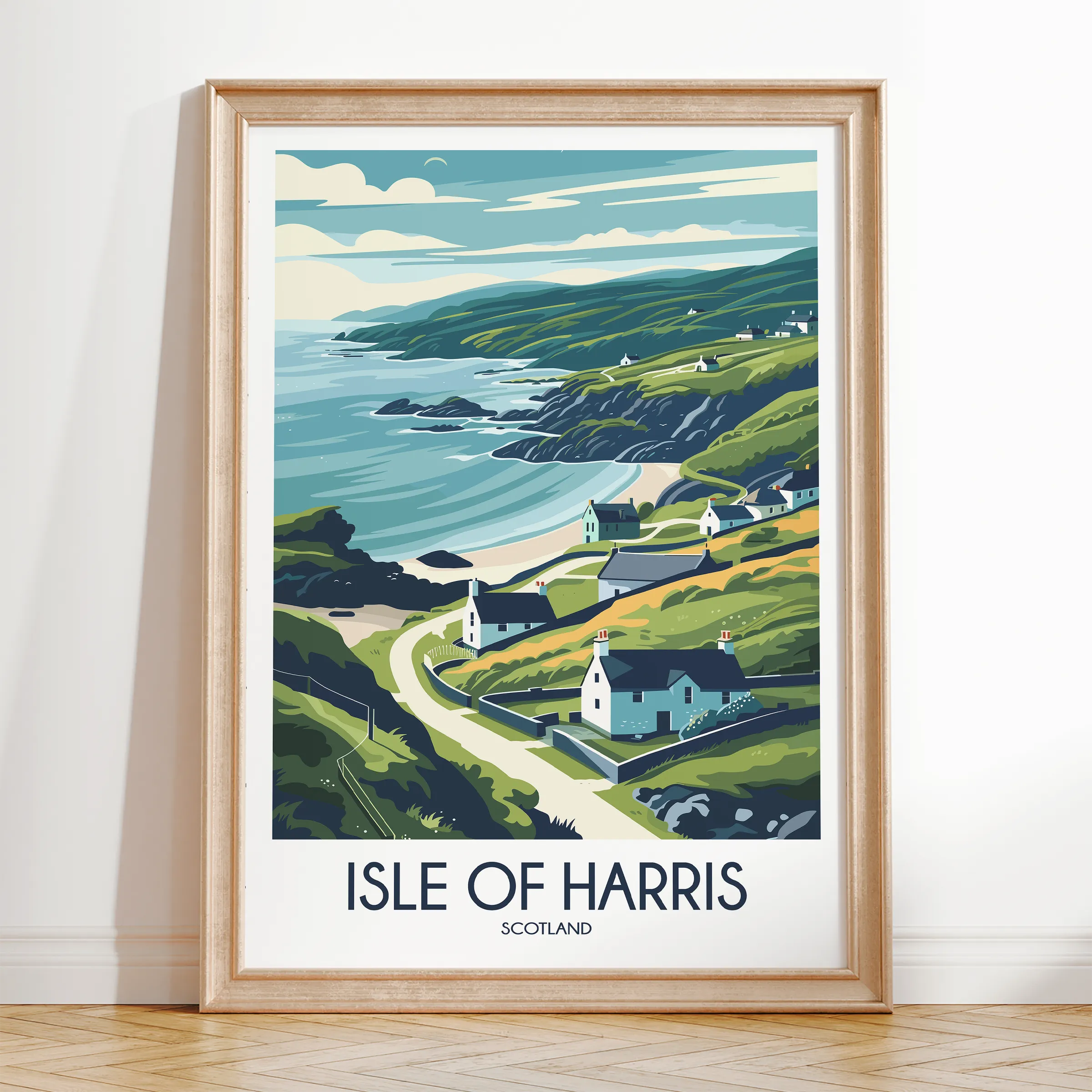 Isle Of Harris Minimalist Wall Art