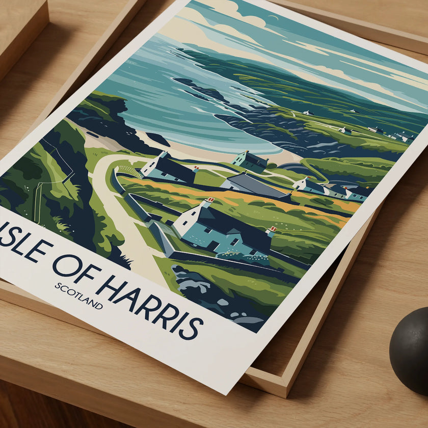 Isle Of Harris Souvenir Poster Print