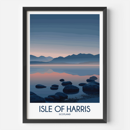 Isle Of Harris Souvenir Poster Print