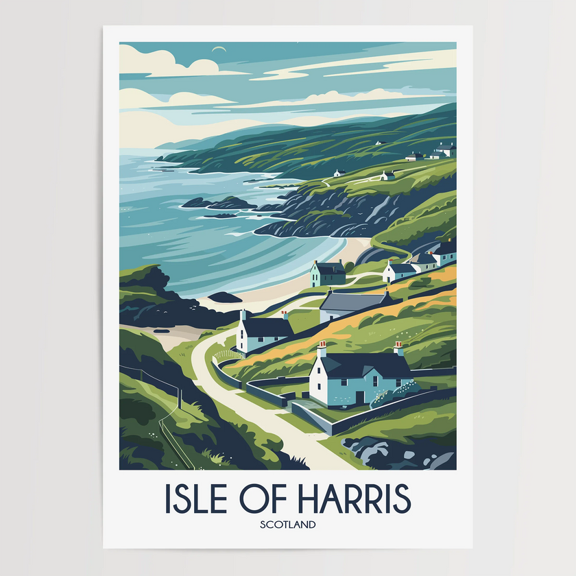 Isle Of Harris Travel Memory Gift