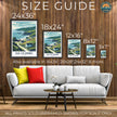 Isle Of Harris Vintage Style Print