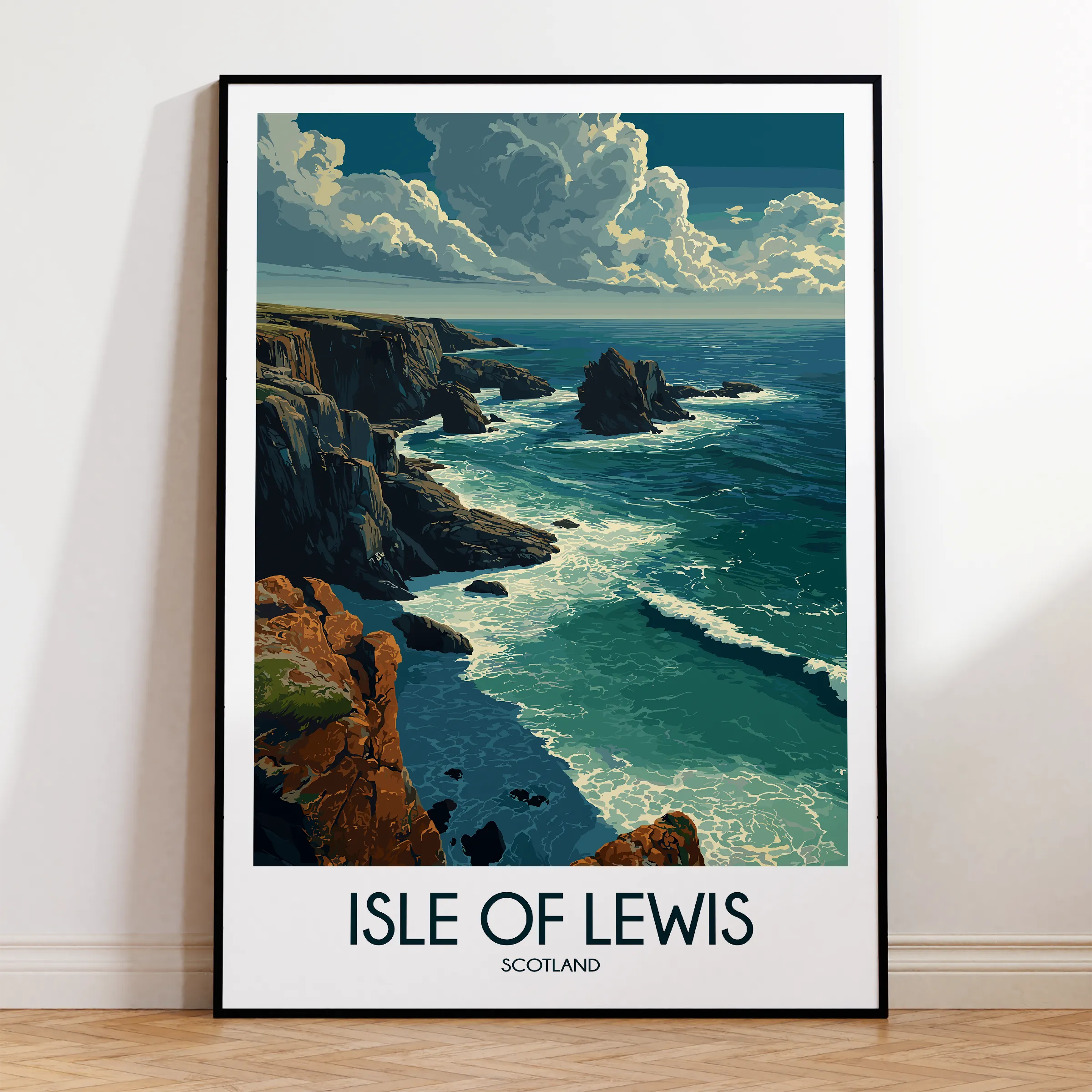 Isle Of Lewis Minimalist Wall Art
