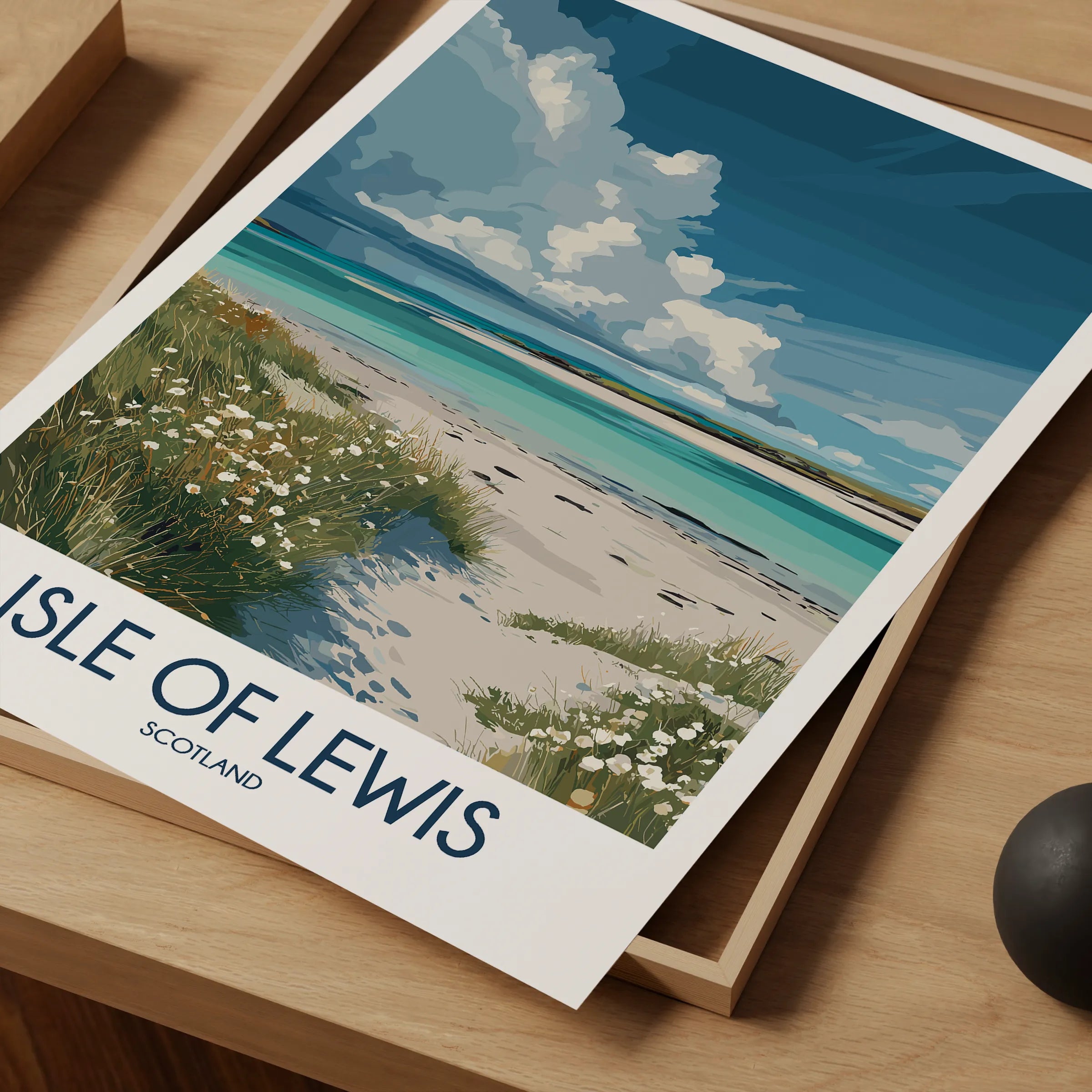 Isle Of Lewis Scenic Landscape Art