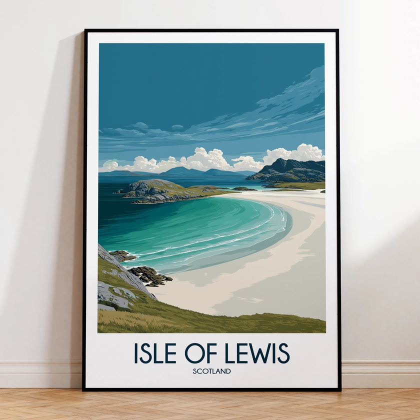 Isle Of Lewis Scenic Landscape Art