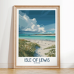 Isle Of Lewis Vintage Style Print