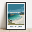 Isle Of Lewis Vintage Style Print
