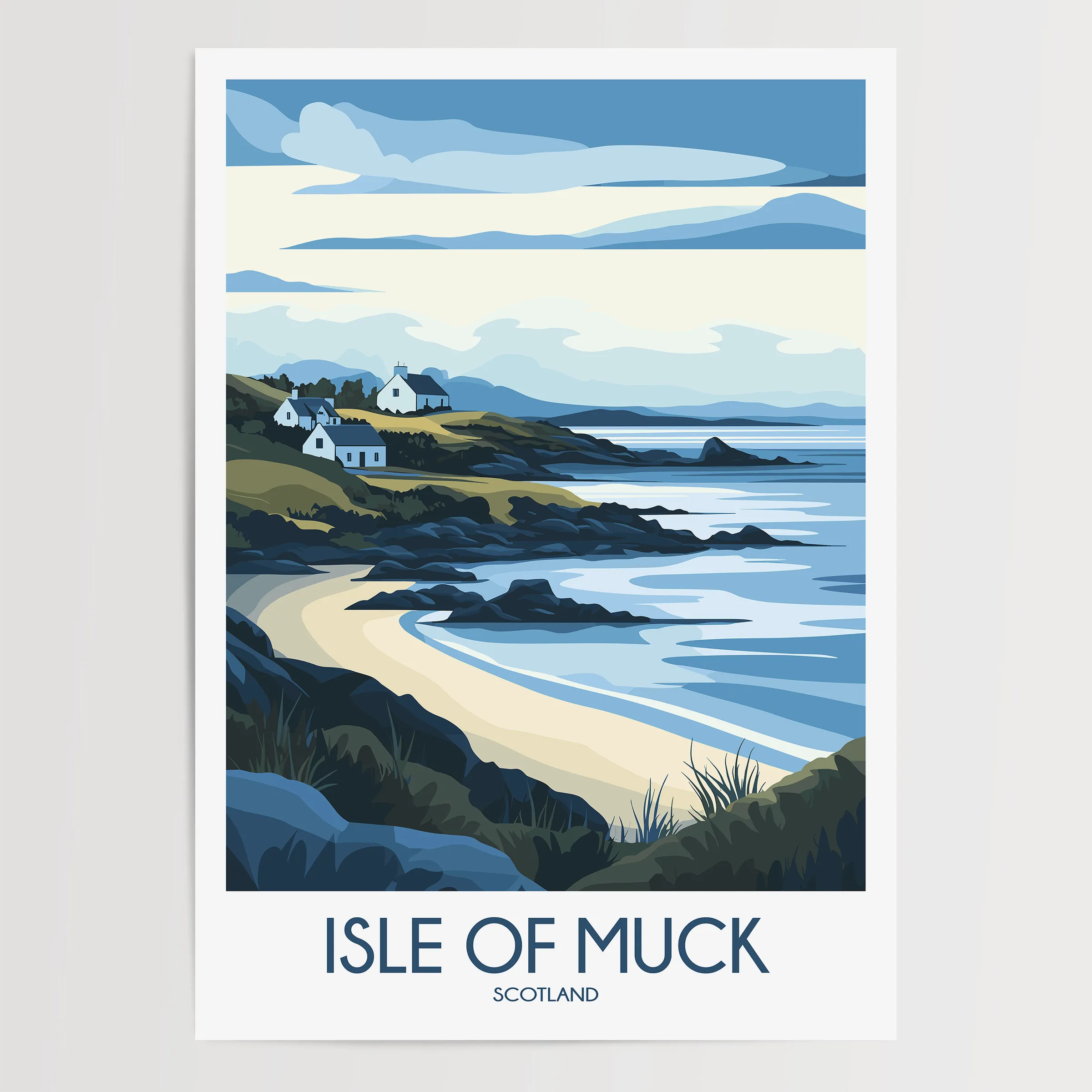 Isle Of Muck Gallery Quality Print