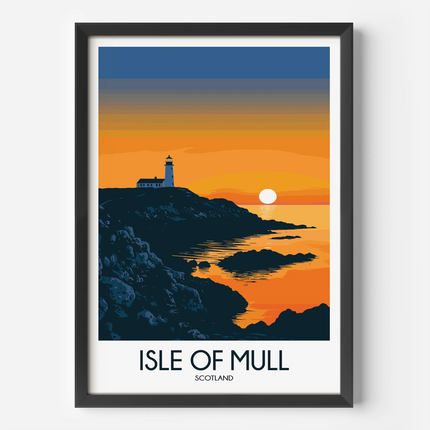 Isle Of Mull Minimalist Wall Art