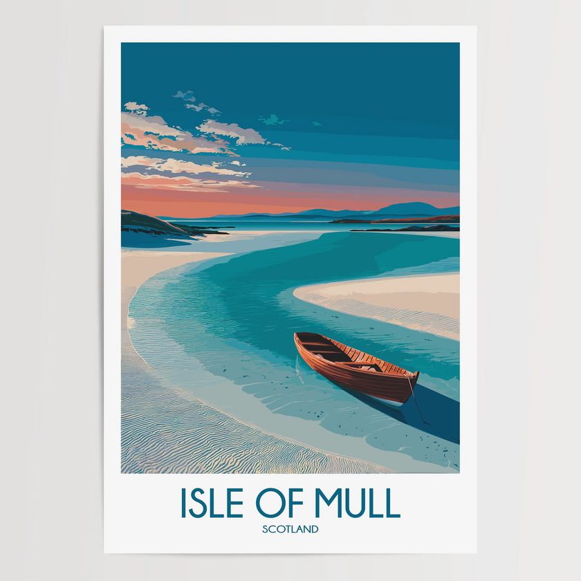 Isle Of Mull Scenic Landscape Art