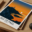 Isle Of Mull Souvenir Poster Print