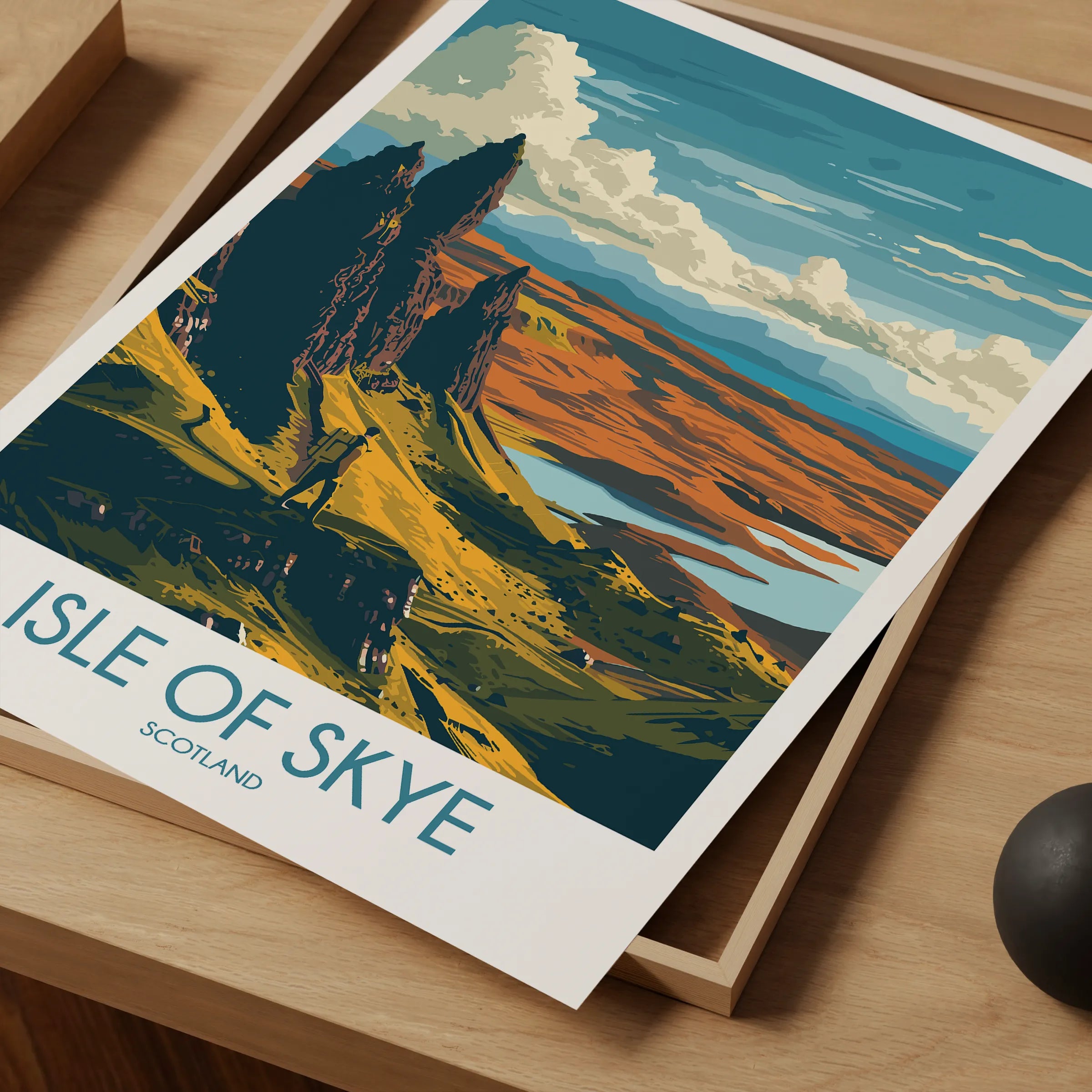 Isle Of Skye Modern Travel Poster