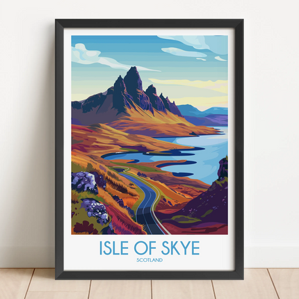 Isle Of Skye Modern Travel Poster