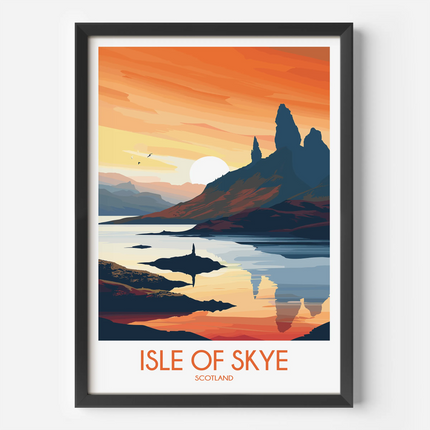 Isle Of Skye Modern Travel Poster