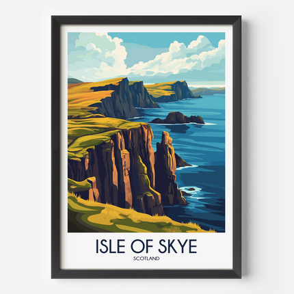 Isle Of Skye Modern Travel Poster