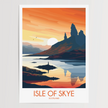 Isle Of Skye Scenic Landscape Art