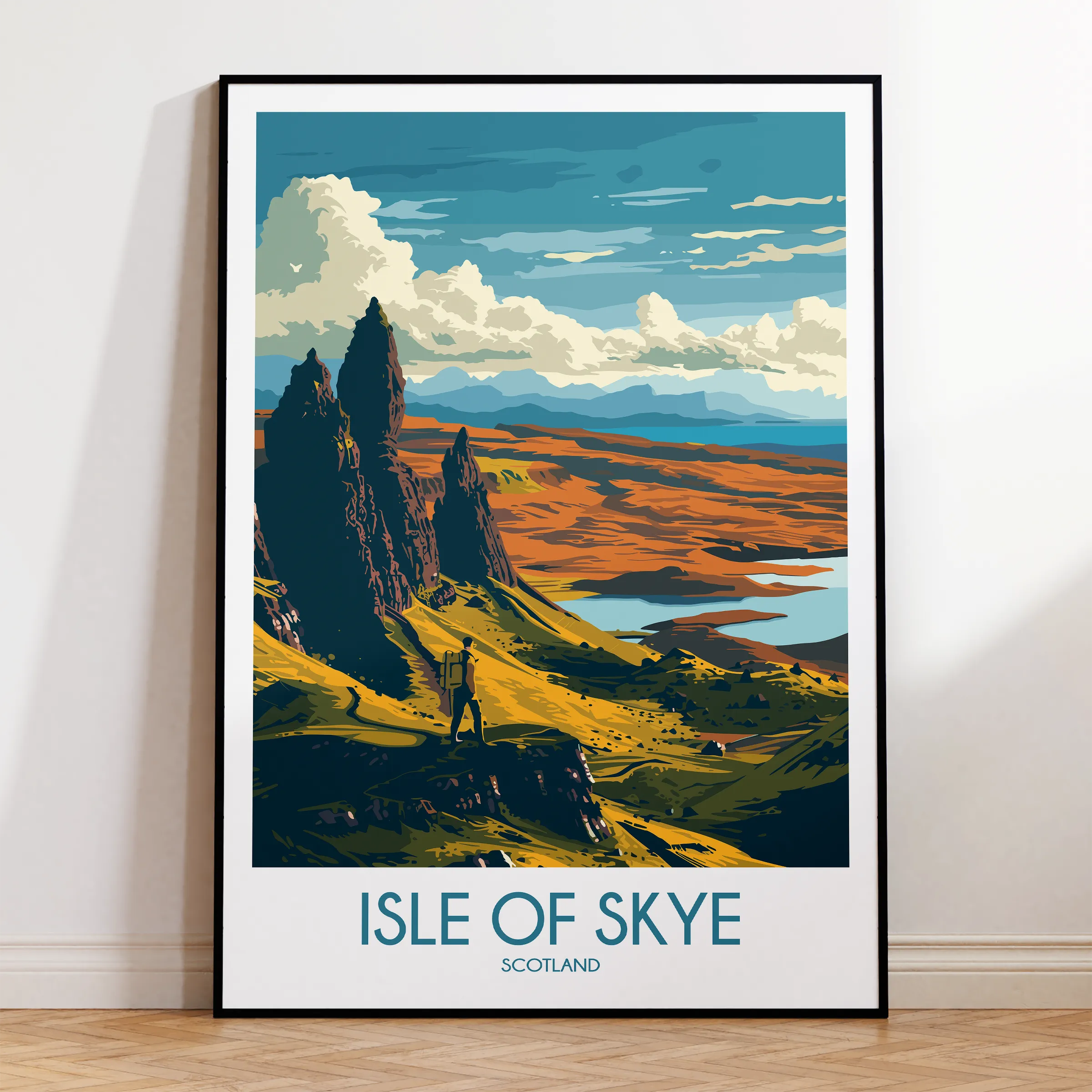 Isle Of Skye Souvenir Poster Print