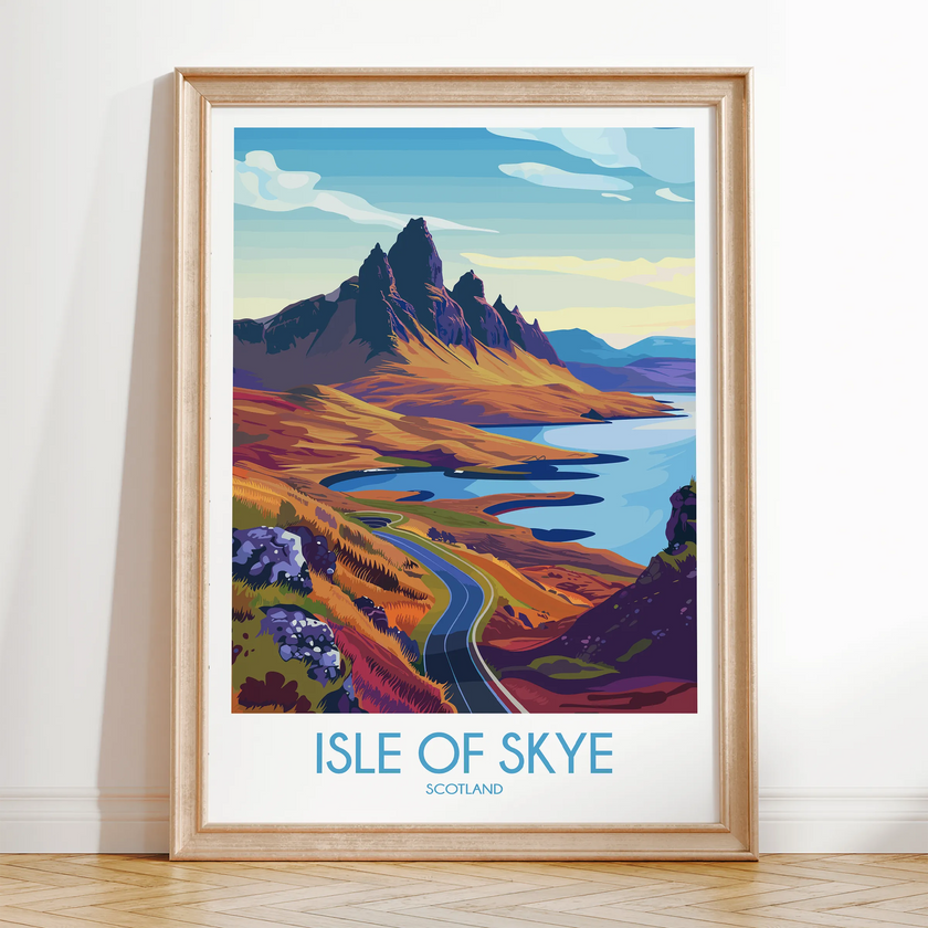 Isle Of Skye Travel Memory Gift