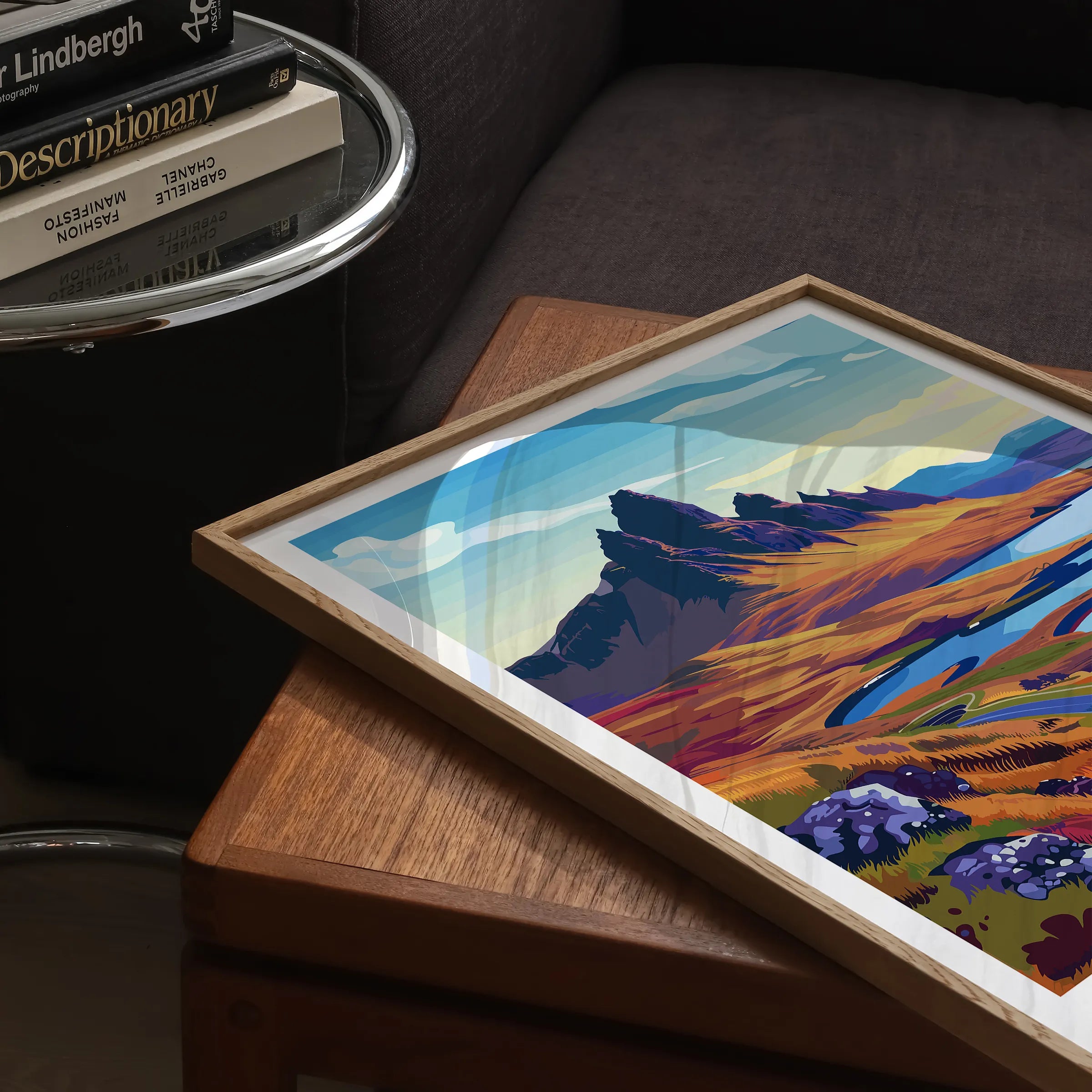 Isle Of Skye Vintage Style Print