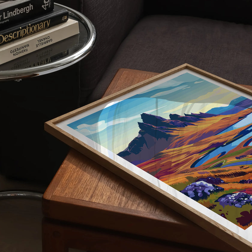 Isle Of Skye Vintage Style Print