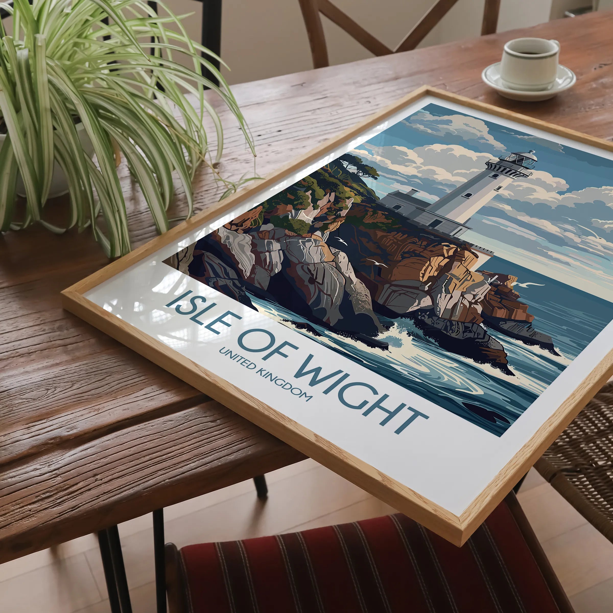 Isle Of Wight Destination Art Gift