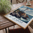 Isle Of Wight Destination Art Gift