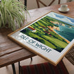 Isle Of Wight Destination Art Gift
