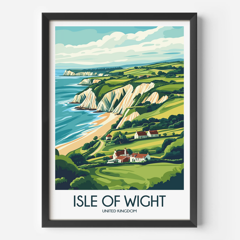 Isle Of Wight Gallery Quality Print