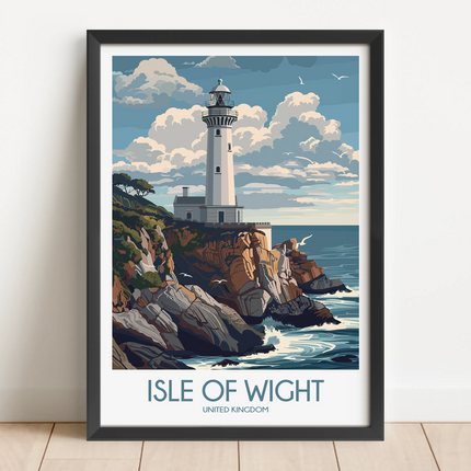 Isle Of Wight Minimalist Wall Art