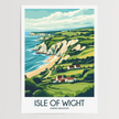 Isle Of Wight Scenic Landscape Art