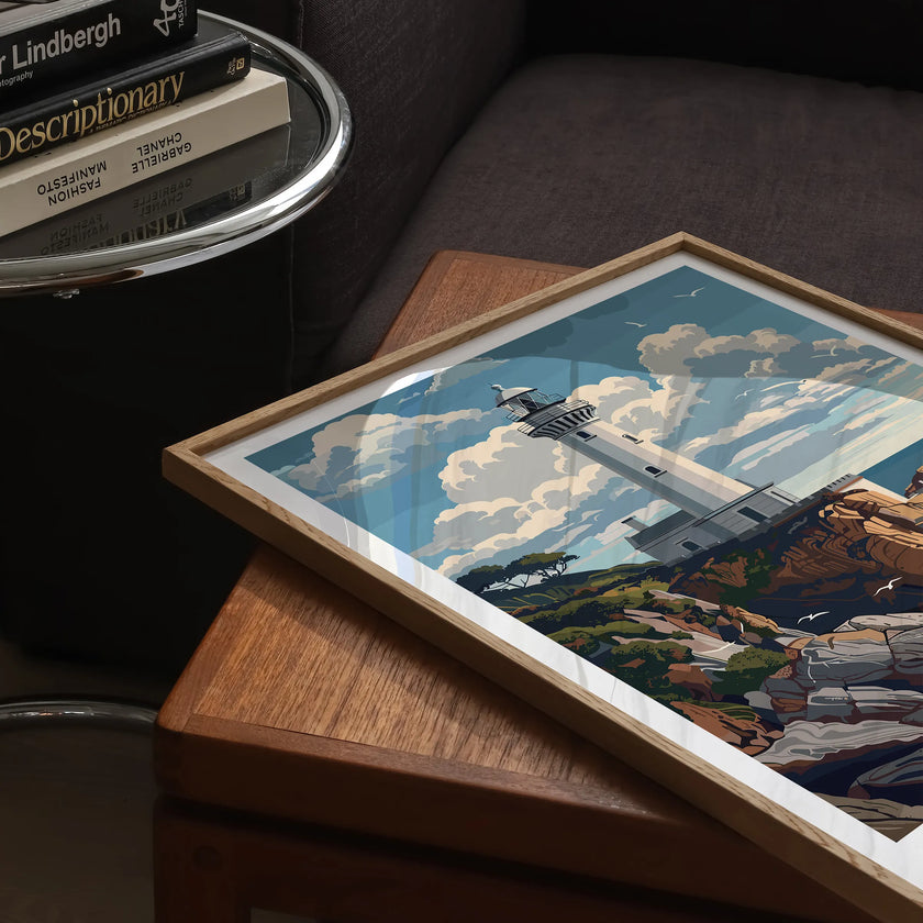 Isle Of Wight Souvenir Poster Print